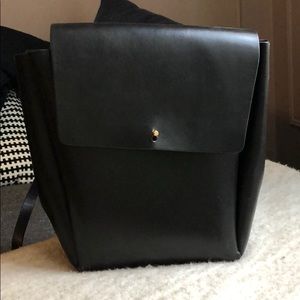 Aritzia Mini Leather Backpack (Auxiliary)